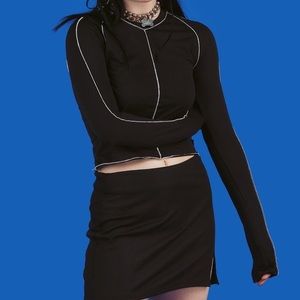 UNIF “Panel Mesh Tee”